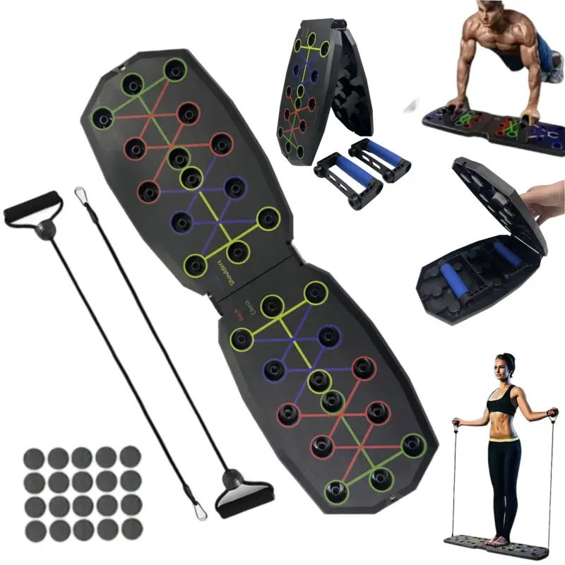 Foldable Push Up Board, Exercise Equipment Sports Equipment Fitness Accessories Push Up Stand for Home Workout, Push Up Equipment Home Gym Equipment,