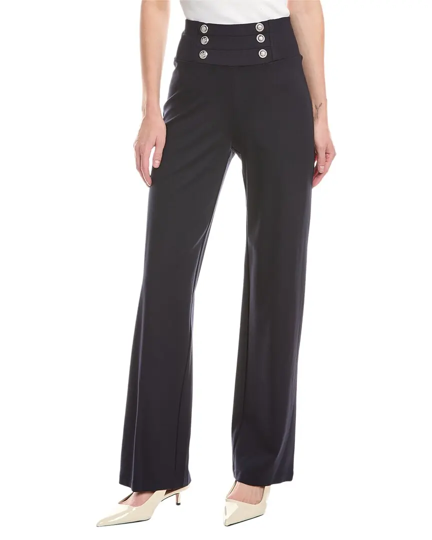 T Tahari High Waisted Pull-On Wide Leg Pant
