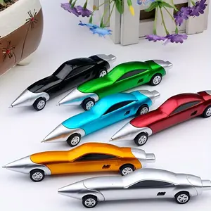 Random Color Racing Car Design Ballpoint Pen, 3/7 Counts Portable Creative Ballpoint Pen, Ballpen Set, Office School Supplies, Gift for Friends