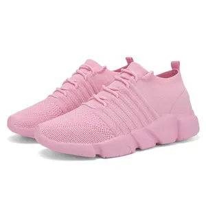 Solid - color Sports Shoes for Girls - Mesh - breathable, Woven, Anti - slip, Cute and Lightweight, Comfortable, Ideal as a Christmas Gift for Your Girlfriend or Any Girl