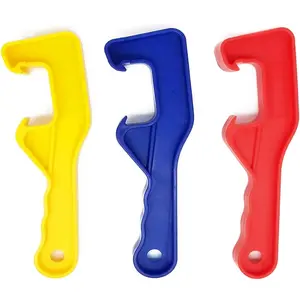 3 count Plastic Bucket Lid Opener 5 Gallon  Can Lid Opener, Bucket Lid Lifter Remover Wrench Tool, Remover for  Office Lid Opening Industrial Use (Red Yellow Blue)