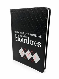 LIBRO DE ORACIONES Y PROMESAS PARA LOS HOMBRES, Pasta simil piel