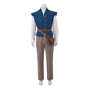 Men's Flynn Rider Cosplay Costume Halloween Outfit