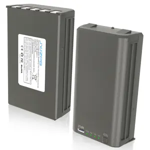 JYJZPB 2 Packs 6000mAh Rechargeable Battery Compatible with Stealth Cam Trail Camera Flashback, Deceptor MAX, Fusion MAX, 11.1V Lithium Battery