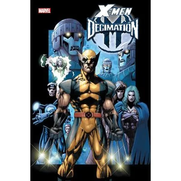 X-Men: Decimation Omnibus - Salvador Larroca Cover, Brian Michael Bendis, English Hardcover Books, Generation M #1-5, Decimation: House of M - The Day After, 6.2 lbs, X-Factor, House Of M (2005) #8