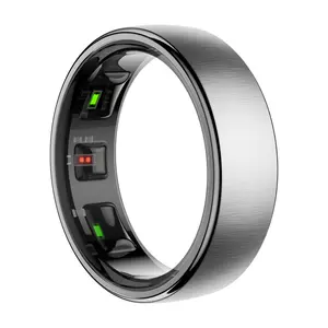 R10 Smart Ring with Charging Dock Men Women Health Sleep Heart Rate Monitoring IP68 & 5ATM Waterproof Multi-sport Mode