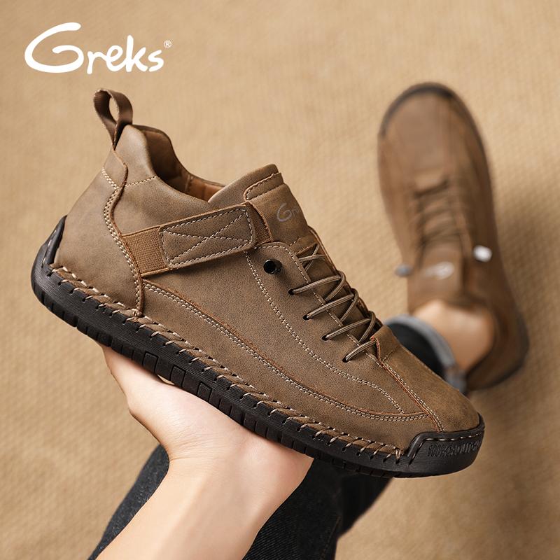 Men's Casual Ankle Boots Mid Top Walking Driving Shoes Fall Boots Black Boots Fathersdaygift Lightweight Footwear Boy