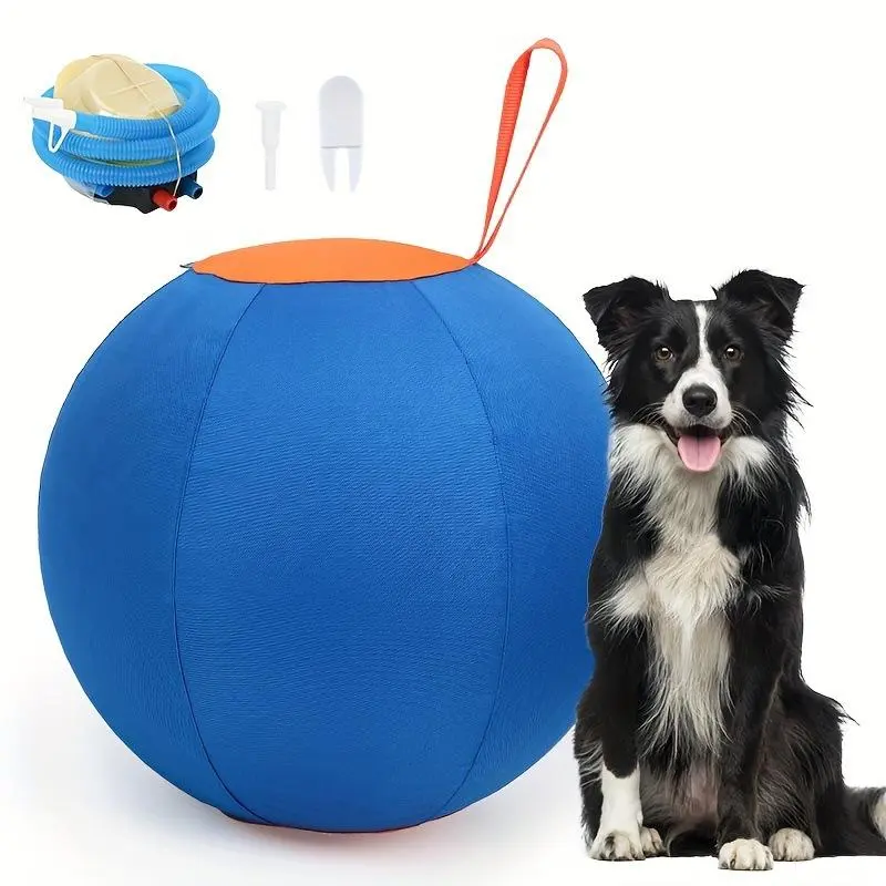Herding Ball for Dogs, Durable Pet Play Toy, Interactive Dog Accessory for Energetic Breeds