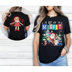 Delivered after Christmas-Misfit Toys Christmas T-Shirt, A Bit Of A Misfit Shirt, Rudolphs The Red Nosed Reindeer Tee, Christmas Shirt, Christmas Gifts