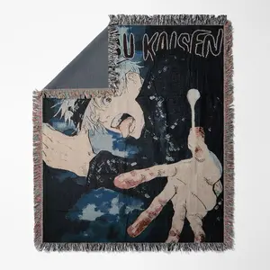 Jujutsu Kaisen (#28) - Gojo - Anime Tapestry - Hang on Wall - 5 Feet tall x 4 feet wide - Ideal for Room Decor