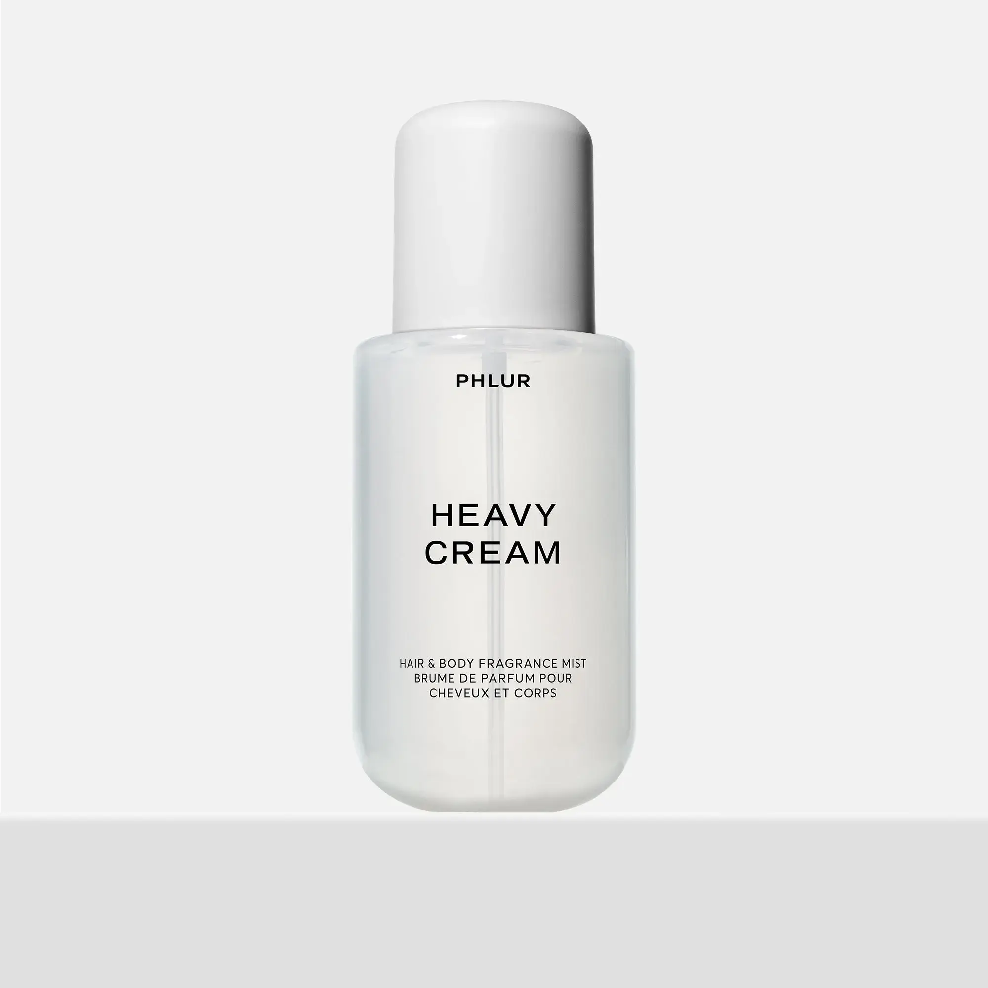 PHLUR Heavy Cream Body Mist - Full Size Hair & Body Fragrance Mist with Marshmallow, Whipped Cream, Coconut Cream & Vanilla (8 fl oz)