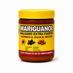 VIRAL Mariguanol Reforzado Extra Fuerte Massage Gel Balm – 125g Jar – External Use Only – Relaxing Massage Formula for Everyday Use – Ideal After a Long Day of Work or Activity