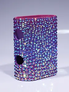 Rhinestone Purple Geek Bar/Flum Case