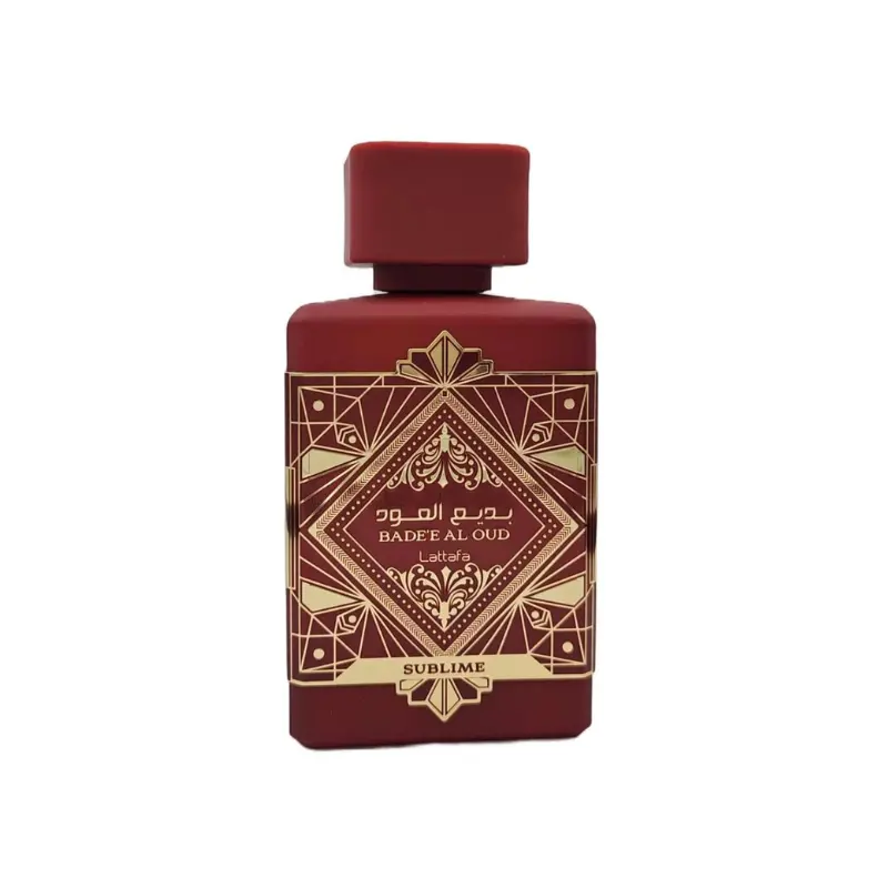 Lattafa Badee Al Oud Sublime Eau de Parfum (Edp) - 3.4 oz (100 ml) Unisex Adults' Daily Wear Spray Perfume, Cedar-Infused, Juicy Floral, Modern Versatile, Bottle, No Harmful Additives, Soft Musk Finish, Fresh Fruit Burst, Rosefruit Lift, Vanilla Musk Dry,