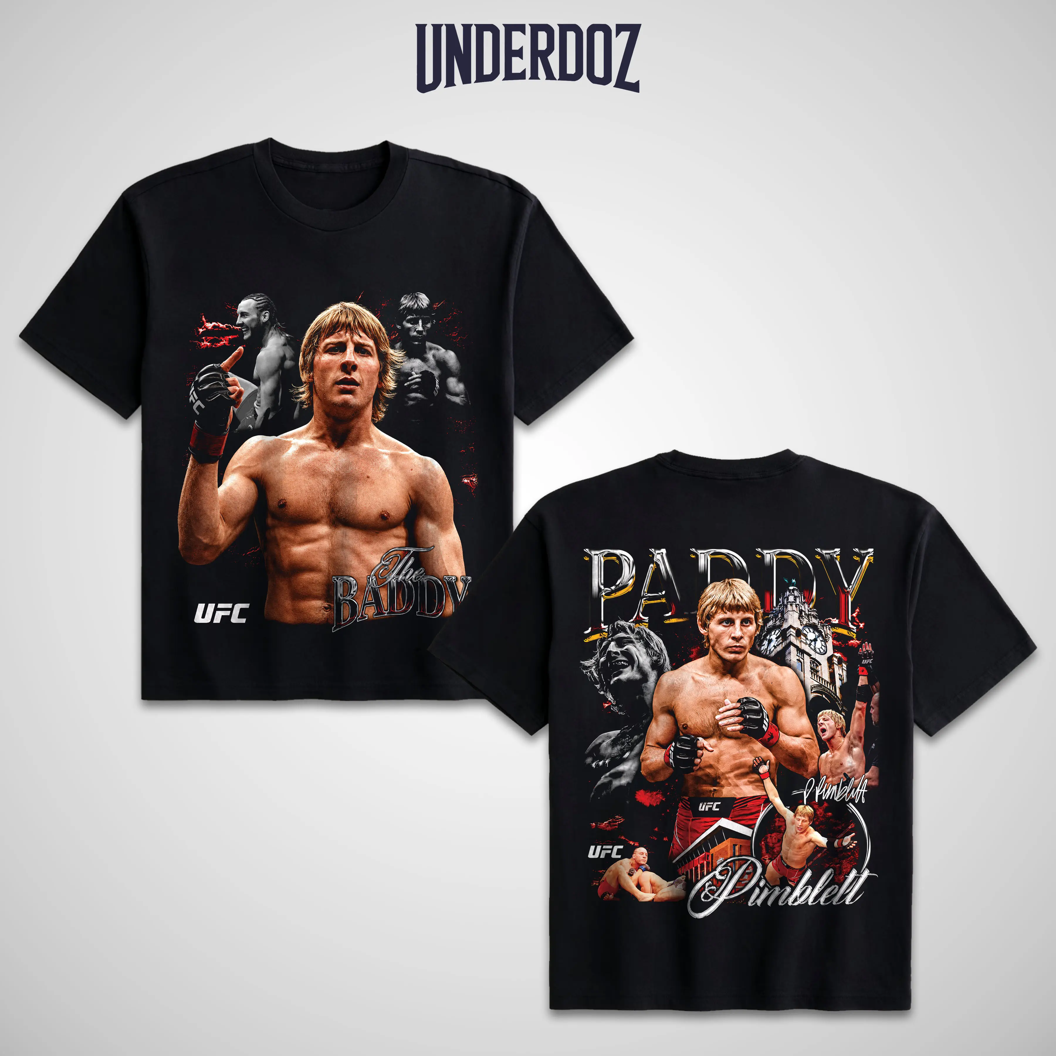 UFC Paddy Pimblett Unisex Cotton Tee, Paddy Pimblett "The Baddy" Tee, UFC Sports Shirt, UFC Vintage Cotton Tee, UFC Merch, Vintage Casual Style Gift