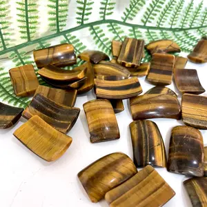 350g Natural Yellow Tiger Eye Crystals Raw Rough Slice Stones Slice Chunks Stone For Cabochon Reiki Crytsal Healing Home Decor From IG Crystal