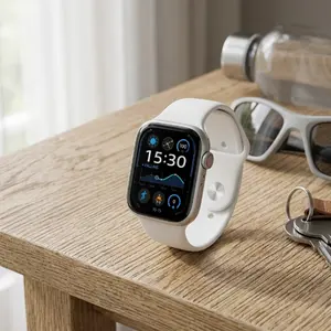 Men's and women's smartwatches, connected via Bluetooth for real-time sending and receiving/making calls, featuring a 2.01-inch LED ultra-clear screen for fitness tracking, heart rate/sleep/blood oxygen monitors, sports modes, and IP65 water resistance.