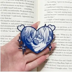 Jujutsu Kaisen Gojo Magnetic Phone Grip, Kindle Holder, MagSafe Compatible, Blue Aesthetic Vibe, High-quality Print, Removable Magnet, Gift for Readers.