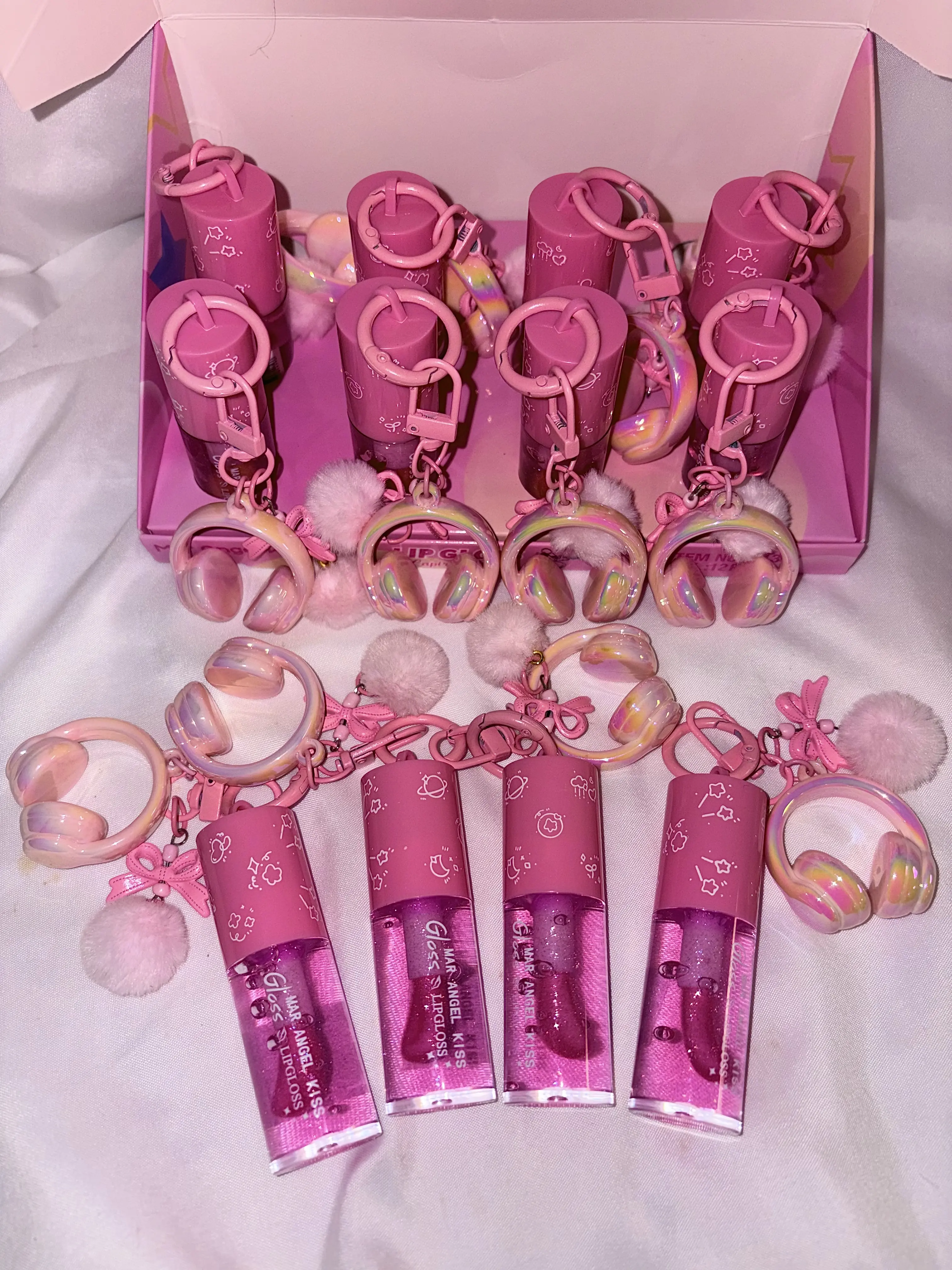 Lip Gloss Keychain