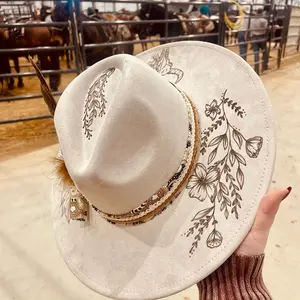 Custom burned hat | hand Burned hat | customized wide brim hat | branded wide brim hat | burned felt hat | western hat | Nashville style hat | concert outfit | country music outfit | Fort Worth outfit | cowboy hat | cowgirl hat | felt hat | etched hat | b