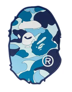 BAPE ABC Camo Ape Head Coaster - Blue