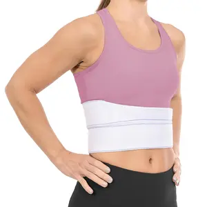 Broken Rib Brace for Cracked Ribs - Women's Rib Cage Support Belt for Bruised, Fractured or Dislocated Ribs Protection, Compression Wrap and Chest Support (Universal Female)