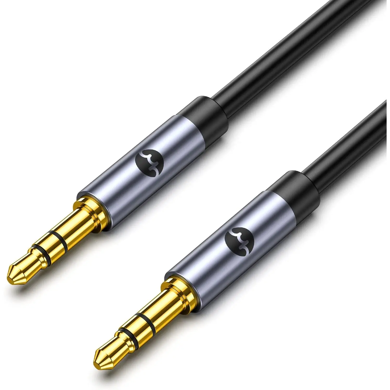 1 m Aux Cable 3.5 mm Audio Cable Jack Aux Cable Car 3.5 Jack to 3.5 Jack for iPhone iPod iPad, Car, Headphones, Smartphones, Hi-Fi, Speakers, Soundbar, TV and More