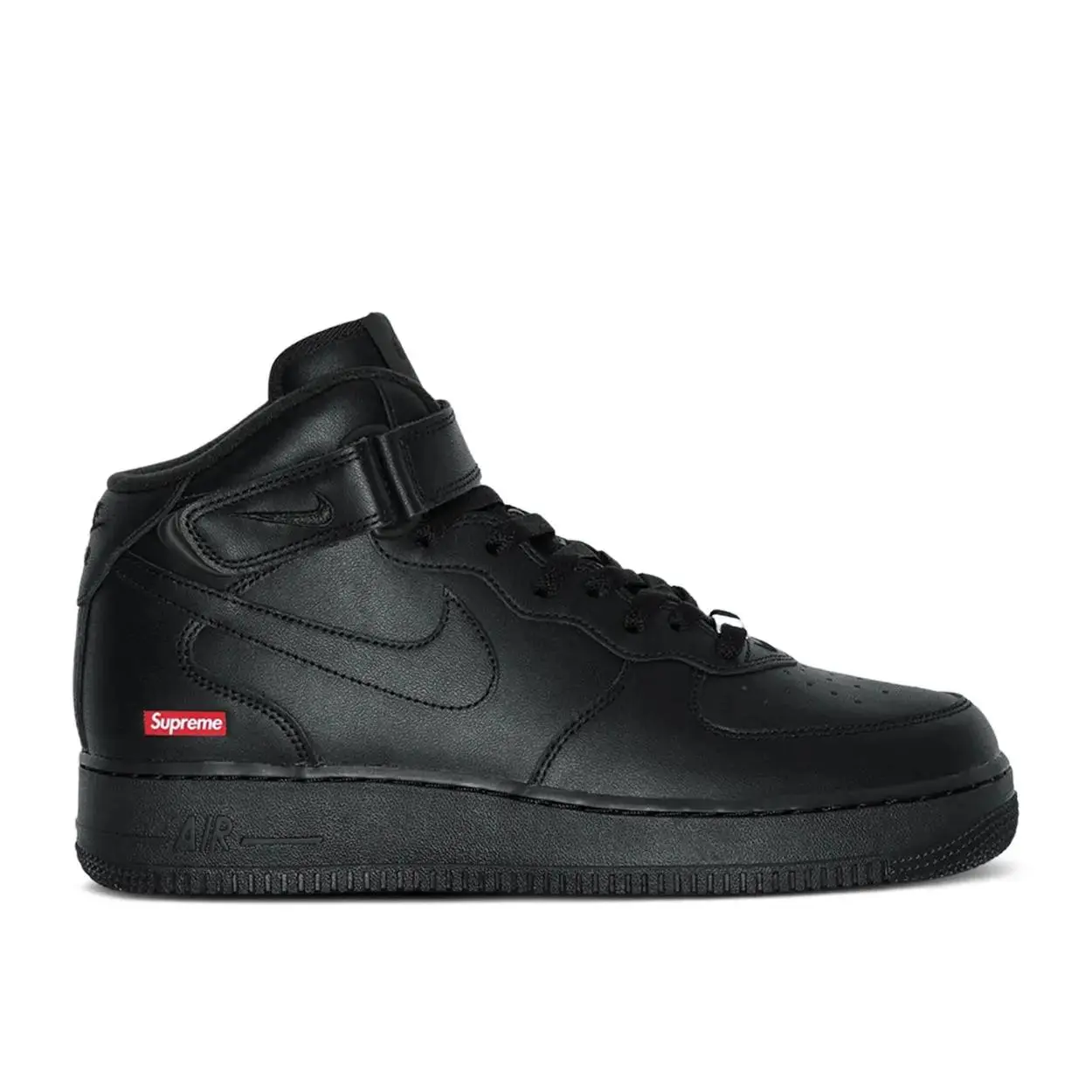 Nike Air Force 1 Mid Supreme Black