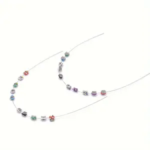 Stainless Steel Temporary Tooth Decoration Kit with Arch Wires, Brackets & Ligature Ties for Dental Students & Orthodontist Practice Props