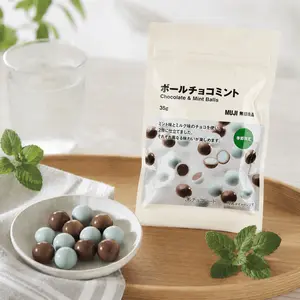 MUJI Japan Mint Chocolate Balls 35g - Seasonal Limited Edition Snack