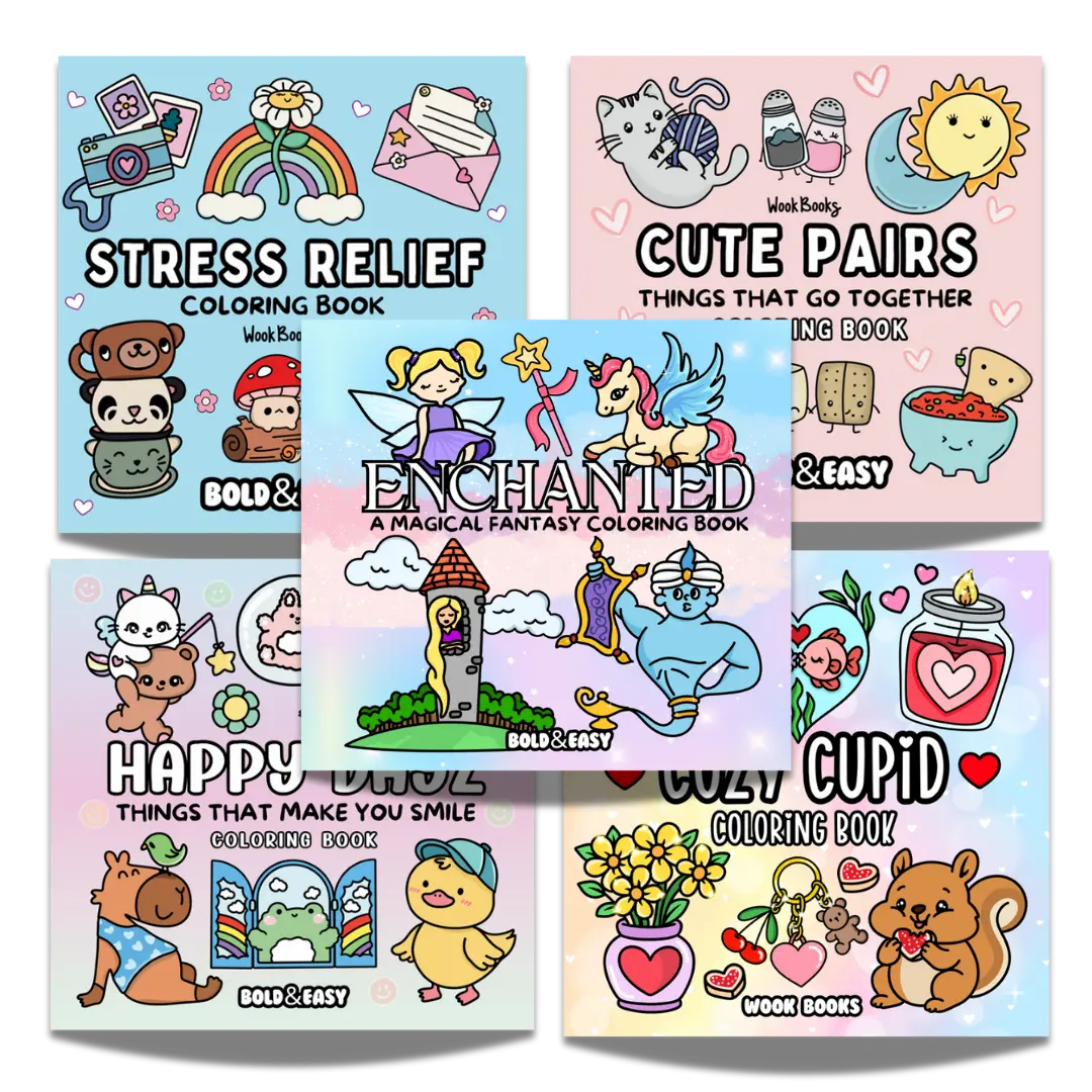 StressRelief+CutePairs+HappyDayz+Cupid+Enchanted