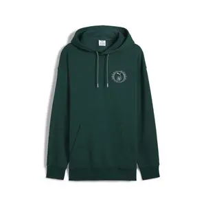 PUMA Mens X Harry Potter Relaxed Graphic Hoodie Casual Outerwear Casual - Green