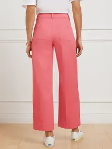 TALBOTS - Wide Ankle Twill Pants