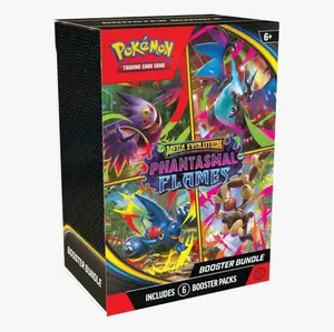 Phantasmal Flames Booster Bundle (6 Booster Packs) - Pokemon TCG
