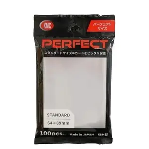 KMC Perfect Fit Penny Sleeves 100 Pack Standard Size Card Backer Series