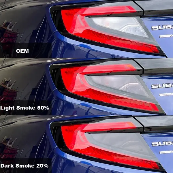 2022-26 WRX Inner Tail Light Vinyl Overlay Inserts