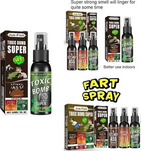 Potent Stink Fart Bomb, Funny Party Prank Spray, TikTok Prank Challenge Stuff 1Pc 30ml Fart Spray, Extra Strong Stink Bomb Perfect for Parties & April Fools Day