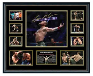 Conor McGregor UFC 246 2020 Signed Limited Edition Memorabilia Frame