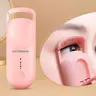 Vectroniva Heated Eyelash Curler – 2-Level Smart Temp Lash Lifter | Type-C Rechargeable, 10s Fast Heat, 24H Long-Lasting Natural Curl, Portable Travel Size