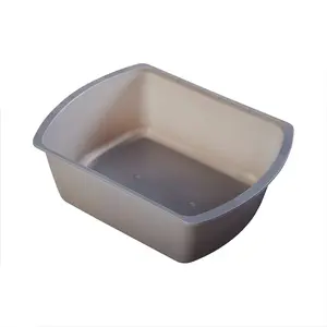 Wash Basin, Plastic, Rectangle, 7 qt, 1 Count