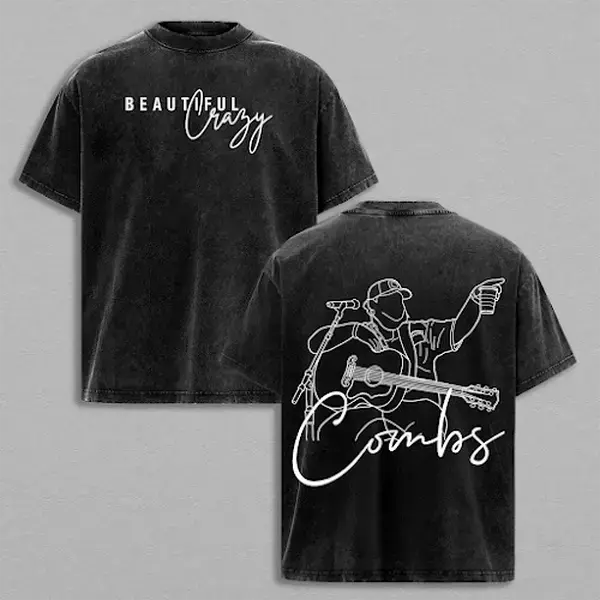 Luke T-shirt, Country Music Unisex Tee, Cowgirl Tee, Combs World Tour, Bullhead Crewneck Sweatshirt, Cowboy Tee, Western Tee