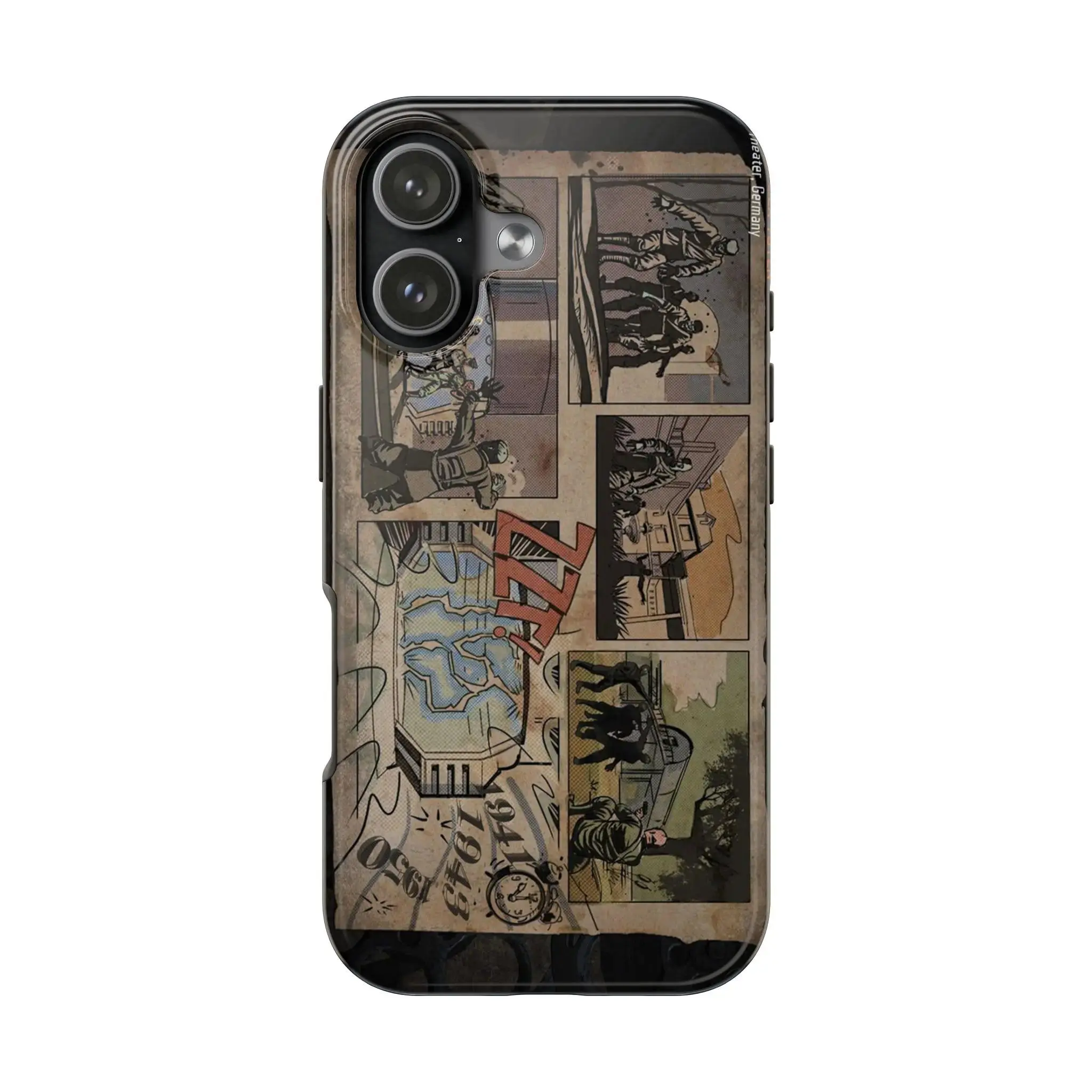 Call of Duty Zombies phone cases for iPhone 17, 16, 15, 14, 13, 12 Pro Max Pro Plus, with double-layer hard shell protection, perfect as a gift.