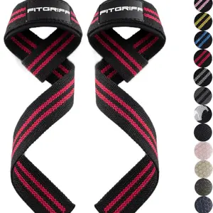 Fitgriff Lifting Straps - Premium Cotton & Padded for Weightlifting, Gym Workouts, Deadlifts & More, Unisex Design