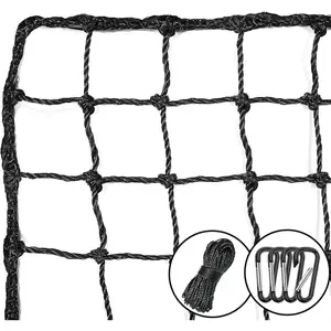 Baseball Softball Backstop Nets,Sports Net,Sports Netting Barrier,Sports Netting for Backyard,Twisted Knotted PE Net