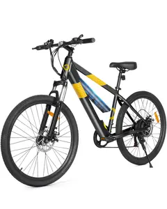 Electric Bike for Adults,36V Built-in Invisible Removable Battery,350W Brushless Motor(Peak 450W) Electric Mountain Bike,26" Tires&Front Fork Suspension,UL Certified 7-Speed