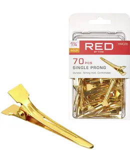 RED BY KISS 70PCS SINGLE PRONG HAIR CLIPS