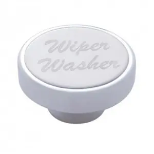United Pacific – “Wiper / Washer” Dash Knob with Stainless Plaque