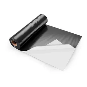 VEVOR 14 Mil Plastic Sheeting Heavy Duty 10' x 100',  Thick Plastic Sheeting Roll, Plastic Drop Cloth Painters Tarp Covering for Crawl Space Vapor Barrier, Black and White Double-Sided, Multi-Purpose
