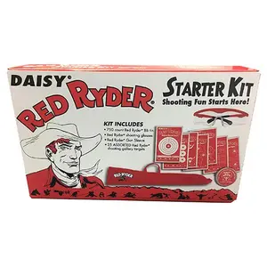 212 MAIN Daisy 252152 Red Ryder Kit - Water Gun, Water Blaster, Assorted Targets, BB Pack, Gun Sleeve