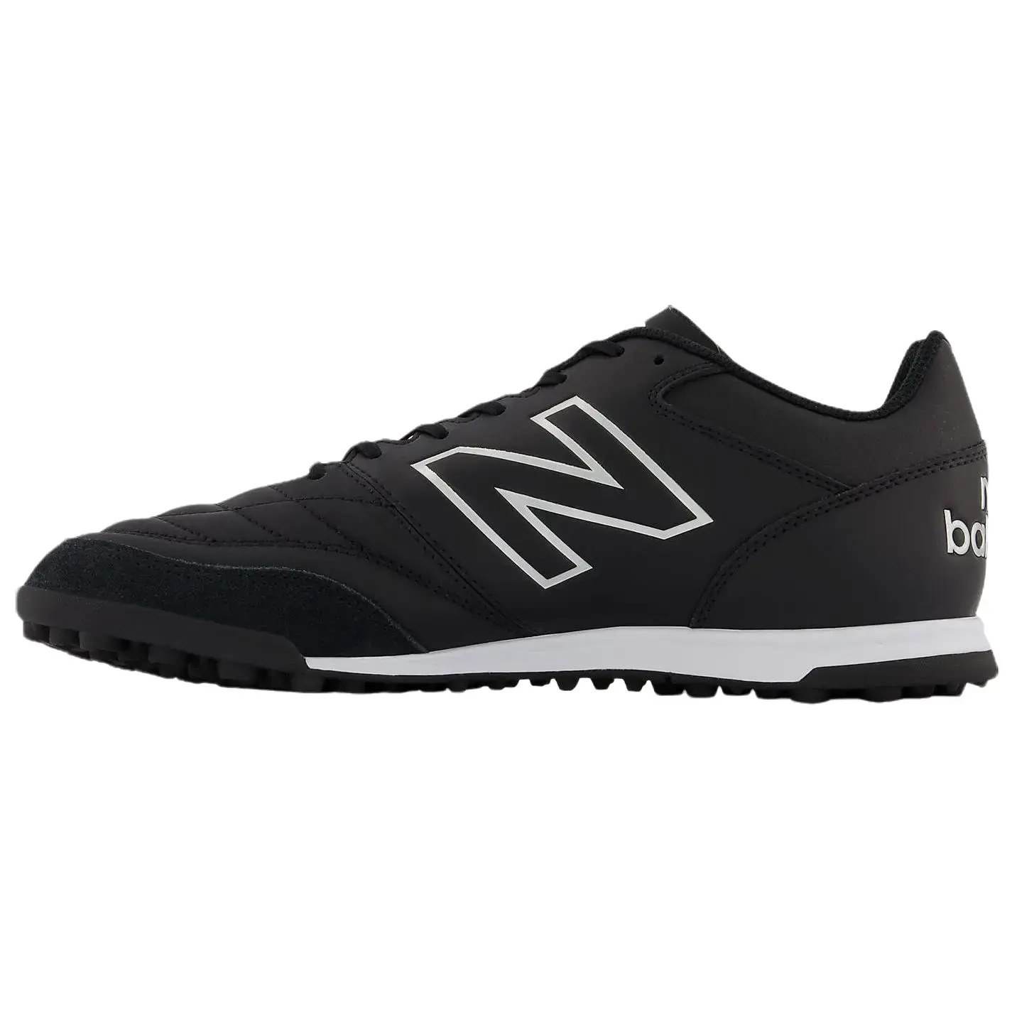 New Balance 442v2 Team TF 'Black White' Men's, Football Fashion, Training, Ball Control, Comfortable Fit, Classic, Tf Rubber Sole, Turf Play, Durable Upper, Cushioned Support, Lasting Performance